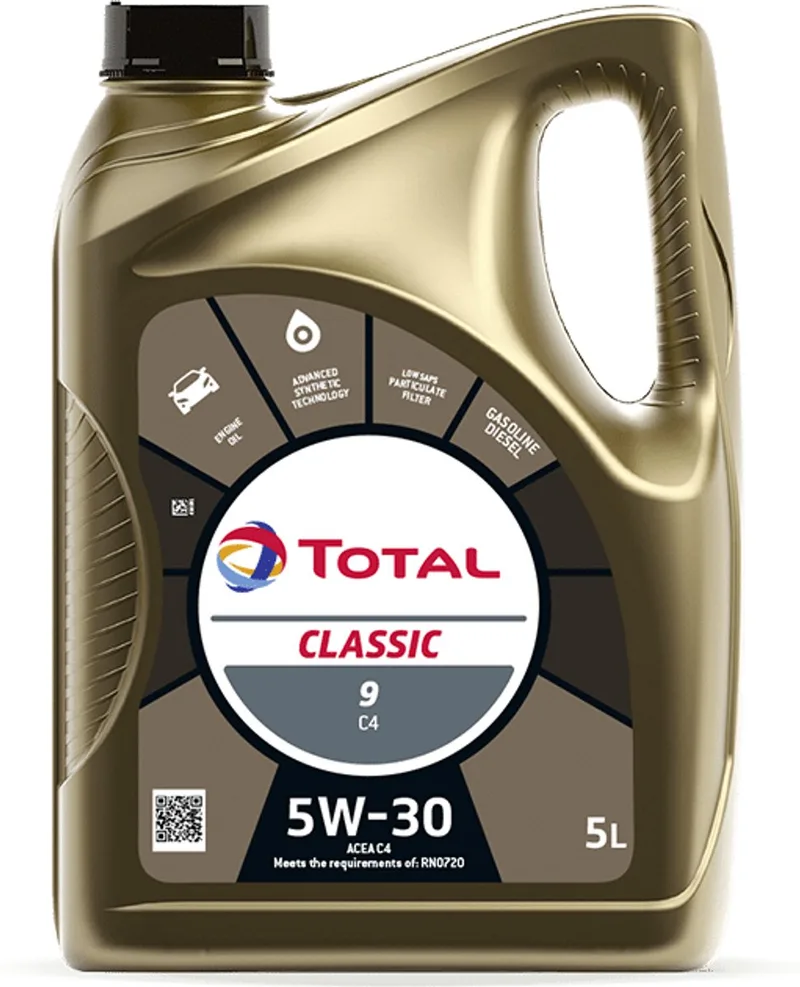 Classic 9 C4 5W30 - 5L de TotalEnergies – photo produit