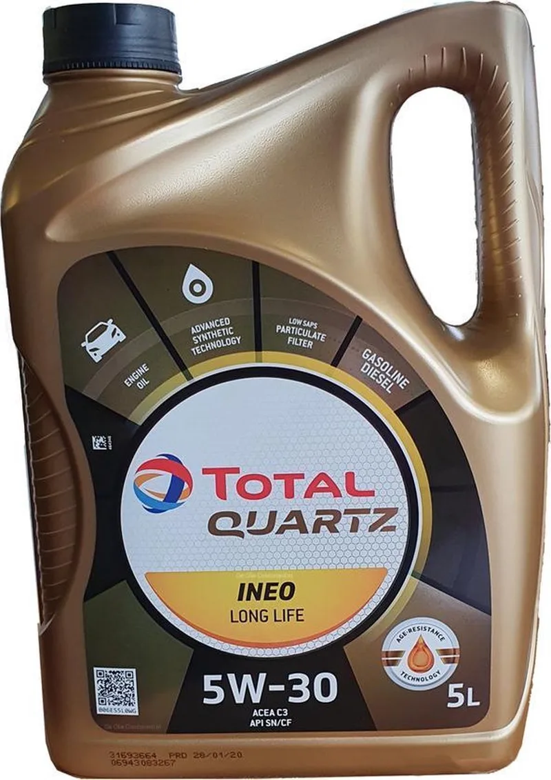 Motorolie Total Quartz Ineo C1 5W30 - 5 Liter by TotalEnergies – product photo