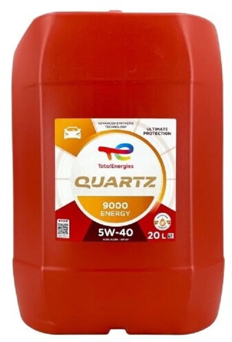 Quartz 9000 Energy 5W40 - 20L de TotalEnergies – photo produit