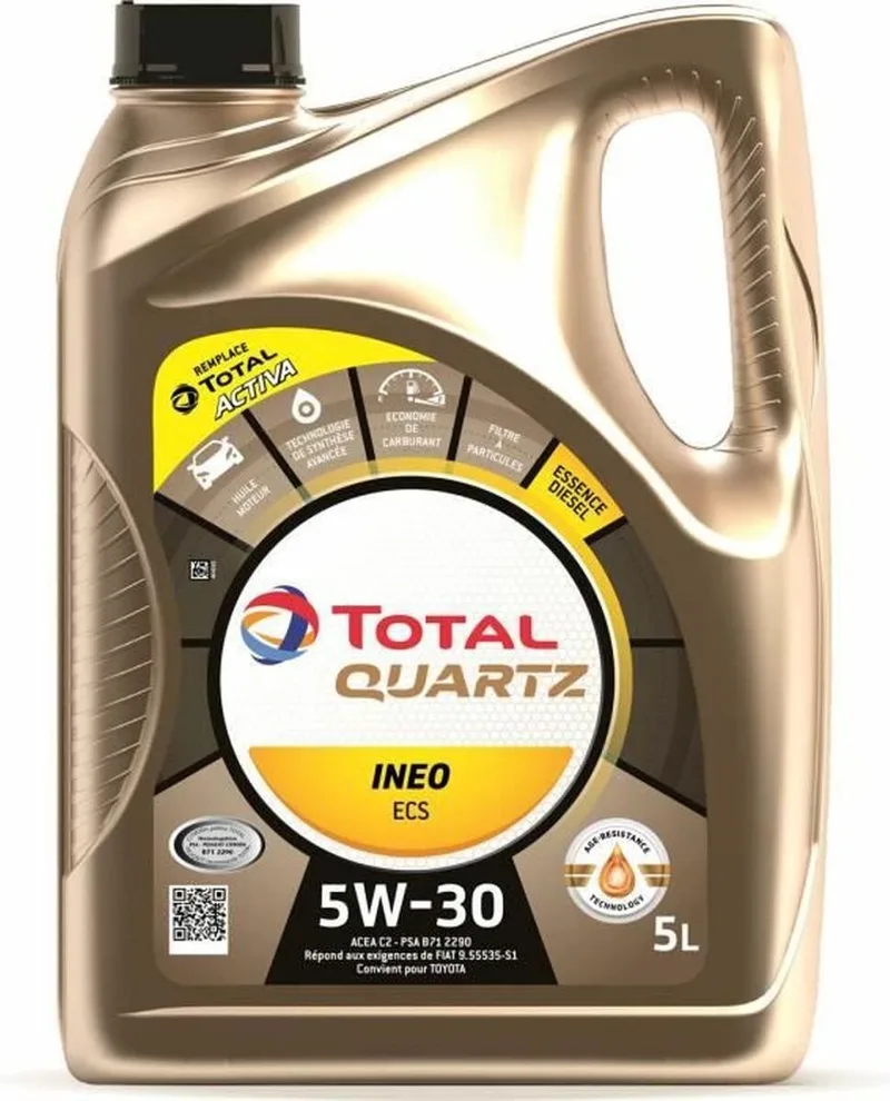 Quartz Ineo ECS 5W30 - 5L by TotalEnergies – product photo