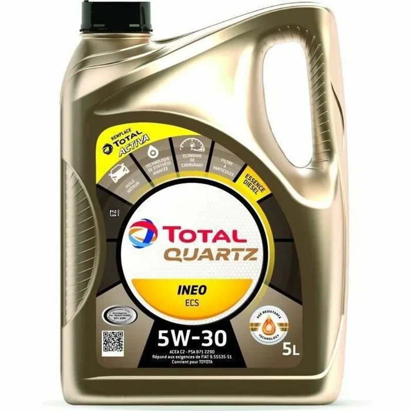 QUARTZ INEO ECS 5W30 - 5L de TotalEnergies – photo produit