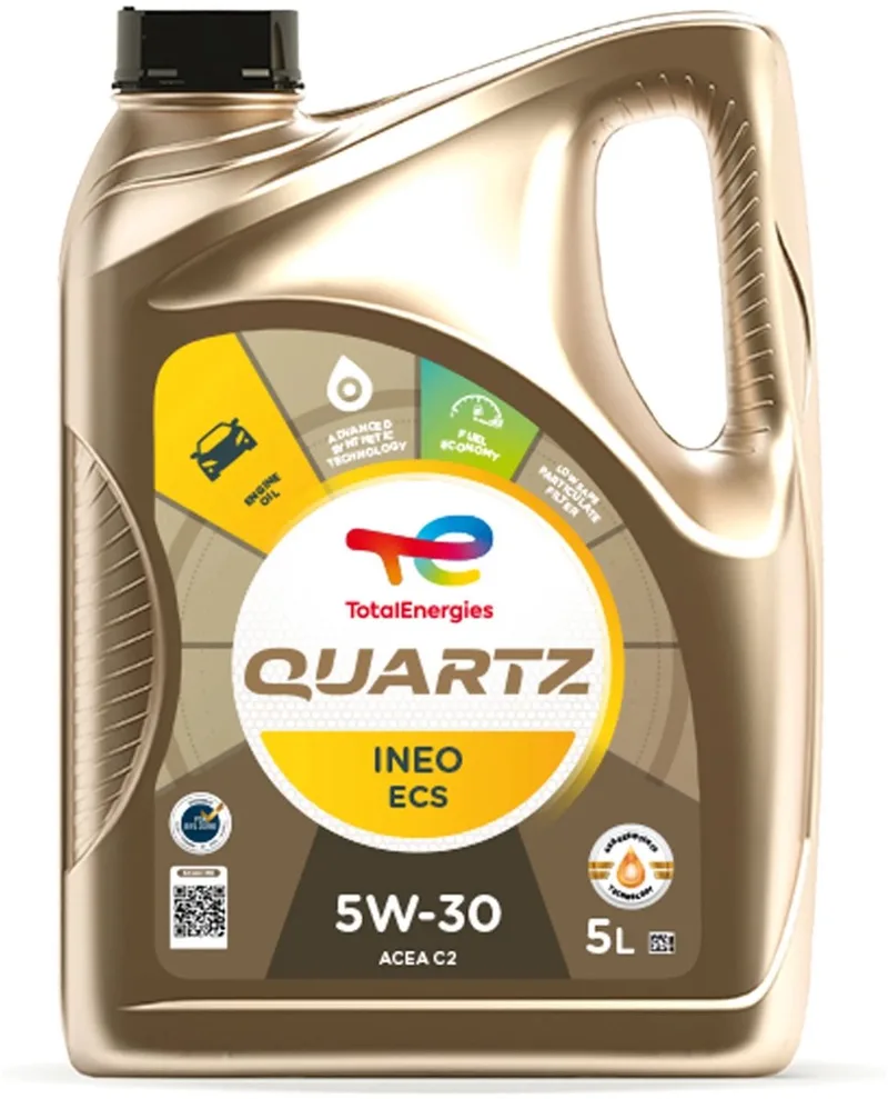 Quartz Ineo ECS 5w30 motorolie 5 liter de TotalEnergies – photo produit
