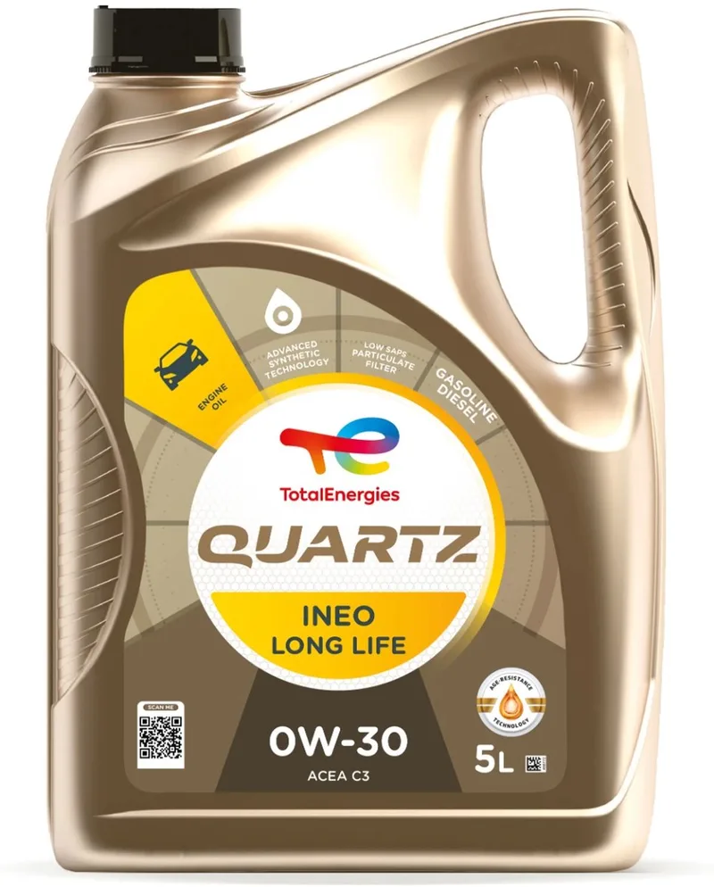 Quartz Ineo Longlife 0W-30 - 5L von TotalEnergies – Produktfoto