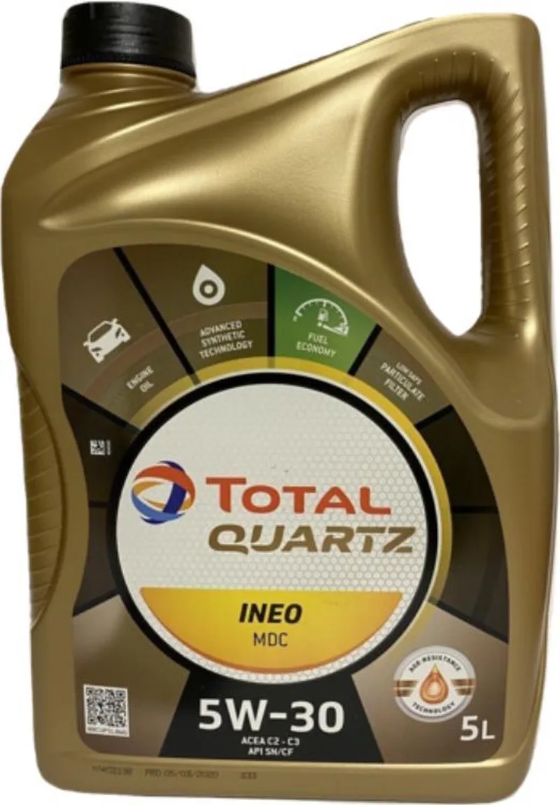 Quartz Ineo MDC 5W30 C2/C3 - 5L von TotalEnergies – Produktfoto