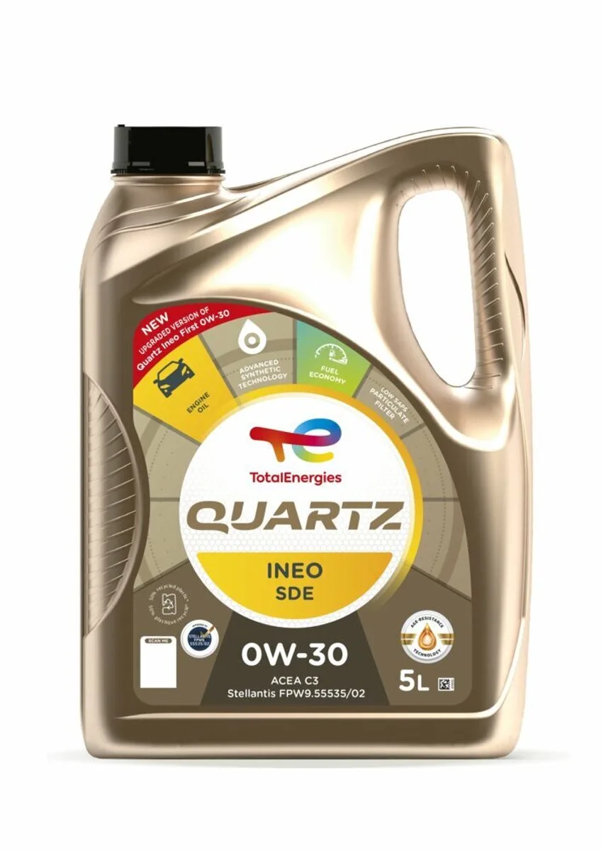Quartz Ineo SDE 0W-30 - 5L de TotalEnergies – photo produit