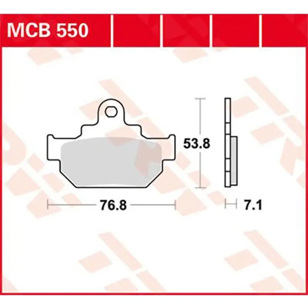 Plaquettes De Frein Allround Organic Standard Maico Gm 250 Star 86 de TRW – photo produit