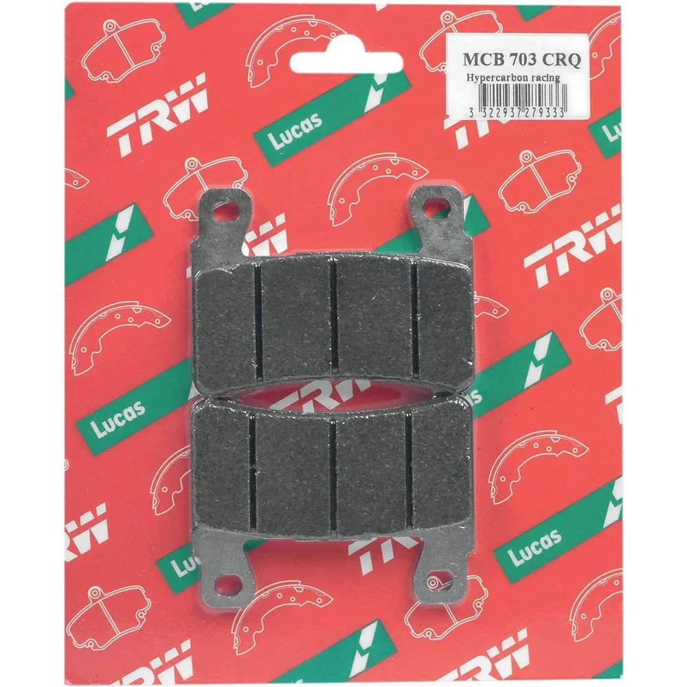 Plaquettes De Frein Avant Hyper-carbon Racing Honda Cbr 600 Rr 04 de TRW – photo produit