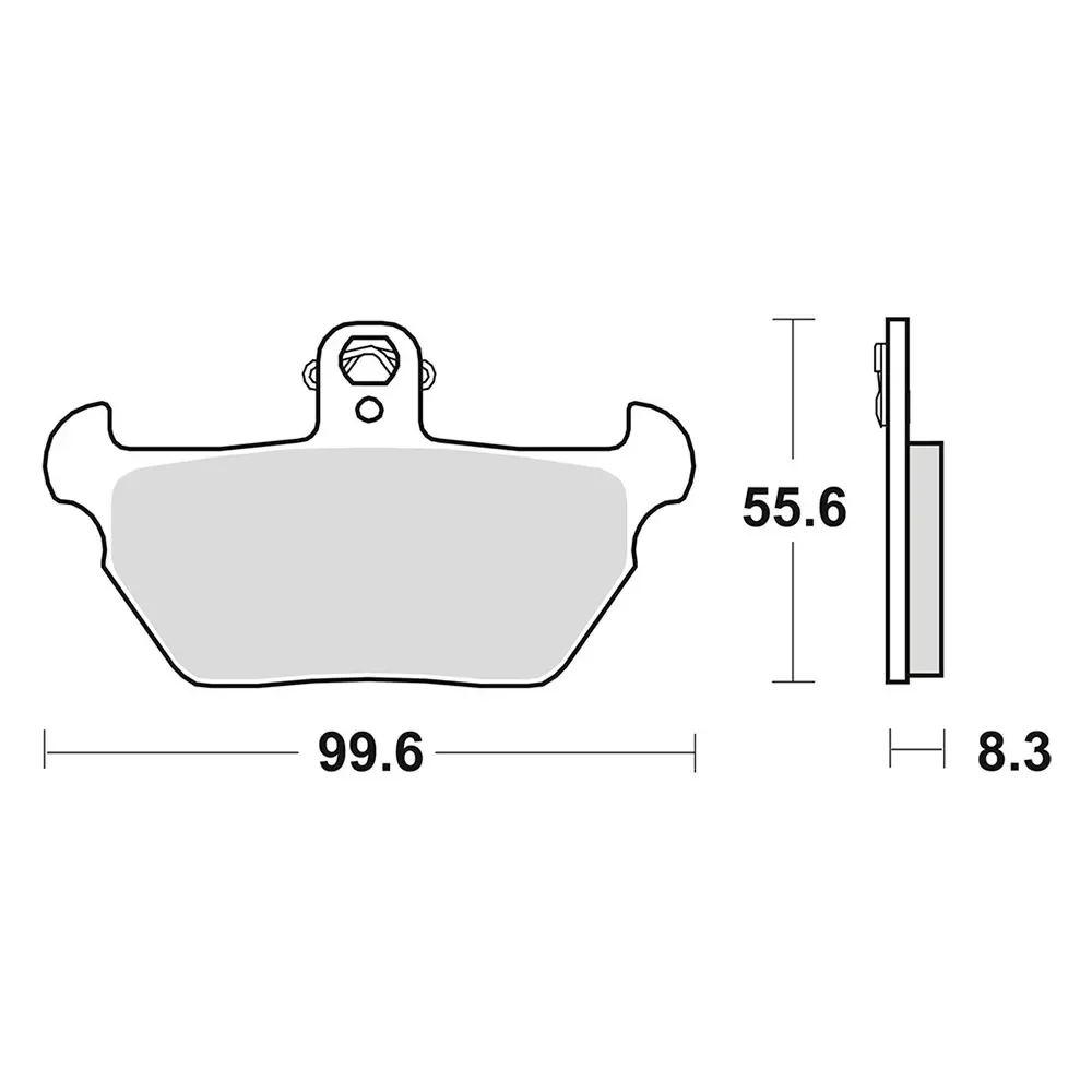 Plaquettes De Frein Frittées Mcb 621 de TRW – photo produit