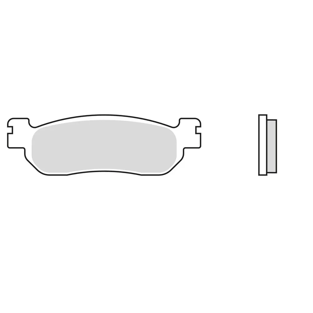 Plaquettes De Frein Frittées Mcb699sh de TRW – photo produit