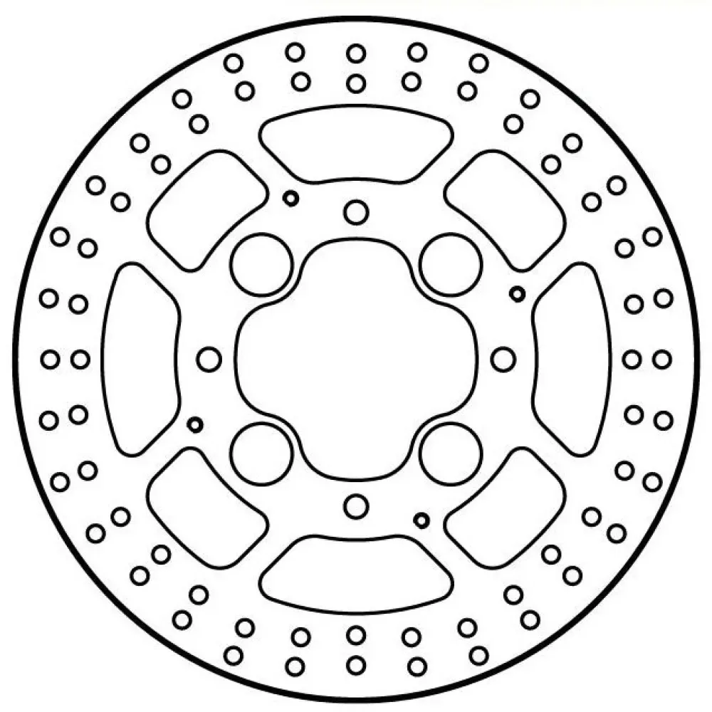 Disque De Frein Mst426 256/70/110/5 Mm de TRW – photo produit