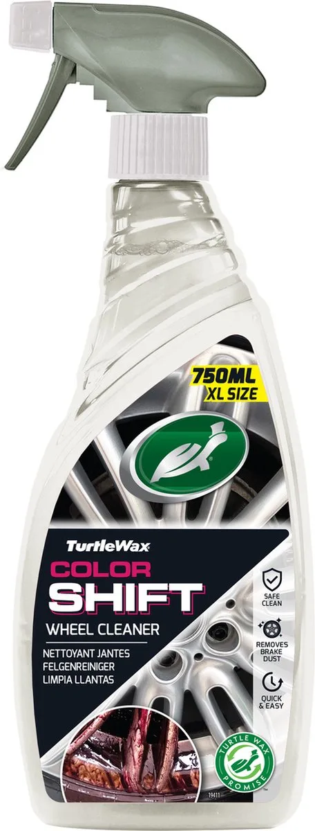 Color Shift Velgenreiniger - Een all-round veilige wheel cleaner - Kleur veranderend - pH-gebalanceerde formule - 750ml