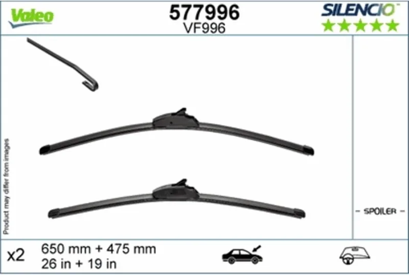 FLATBLADE SET van Valeo – productfoto