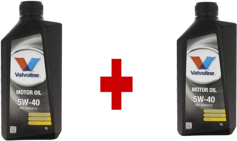 2 Stuks Valvoline 5W40 - Motorolie - Motorvoertuigen Diesel, Benzine en Lpg 2 x 1L de Valvoline – photo produit