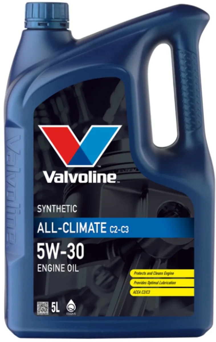 All Climate C2/C3 5W30 - 5L van Valvoline – productfoto