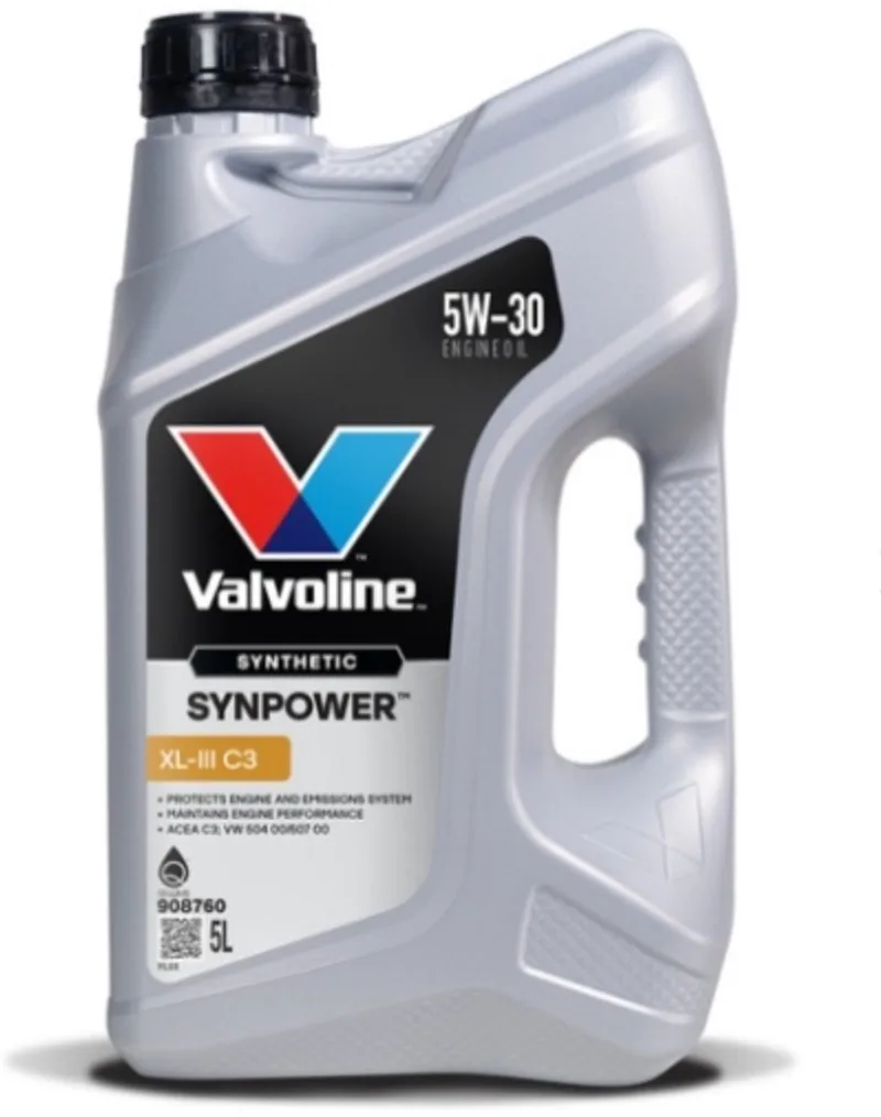 Synpower XL-III C3 5W30 - 5L van Valvoline – productfoto