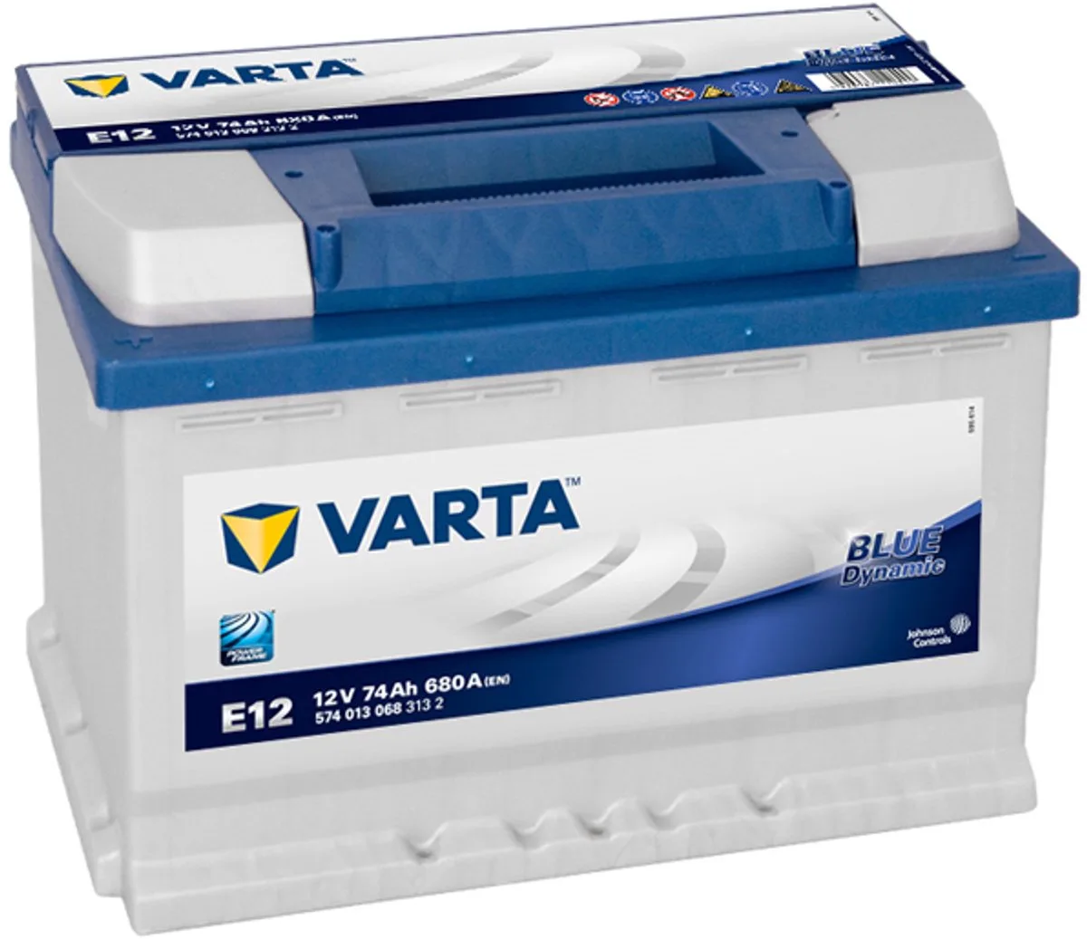 Blue Dynamic 12V 74Ah - Loodzuur - Startaccu - 574013068 de Varta – photo produit