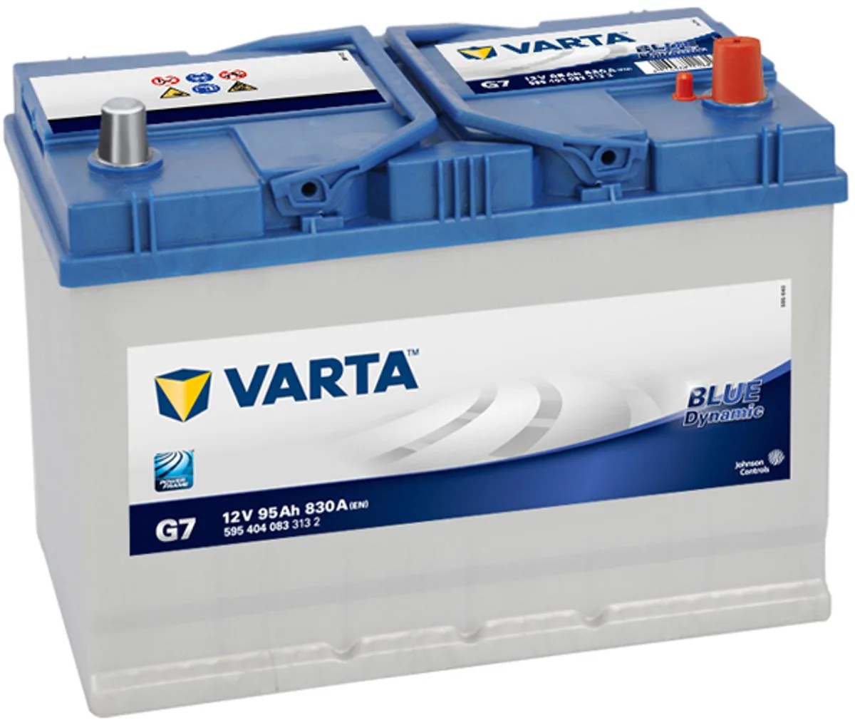 Blue Dynamic 12V 95Ah - Loodzuur - Startaccu - 595404083 de Varta – photo produit