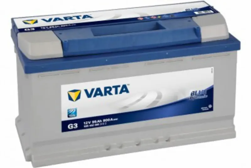 Blue Dynamic G3 Autobatterie 12 V 95 Ah ETN 595 402 080 Poltyp: T1 van Varta – productfoto