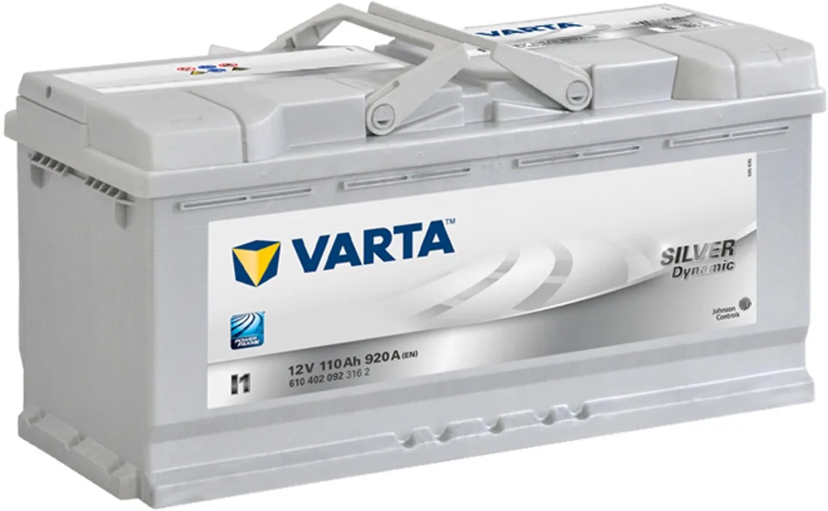 Silver Dynamic 12V 110Ah - Loodzuur - Startaccu - 610402092 de Varta – photo produit
