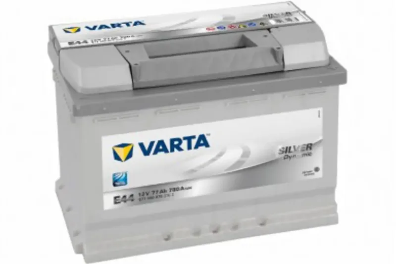 Silver Dynamic E44 Autobatterie 12 V 77 Ah ETN 577 400 078 Poltyp: T1 von Varta – Produktfoto