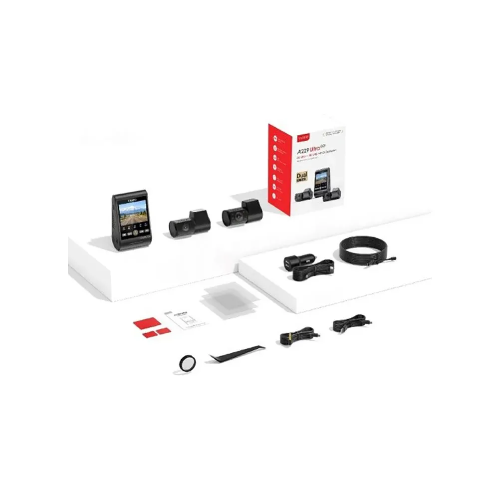 A229 Ultra 3ch-g Gps Dashcam fra VIOFO – produktbillede