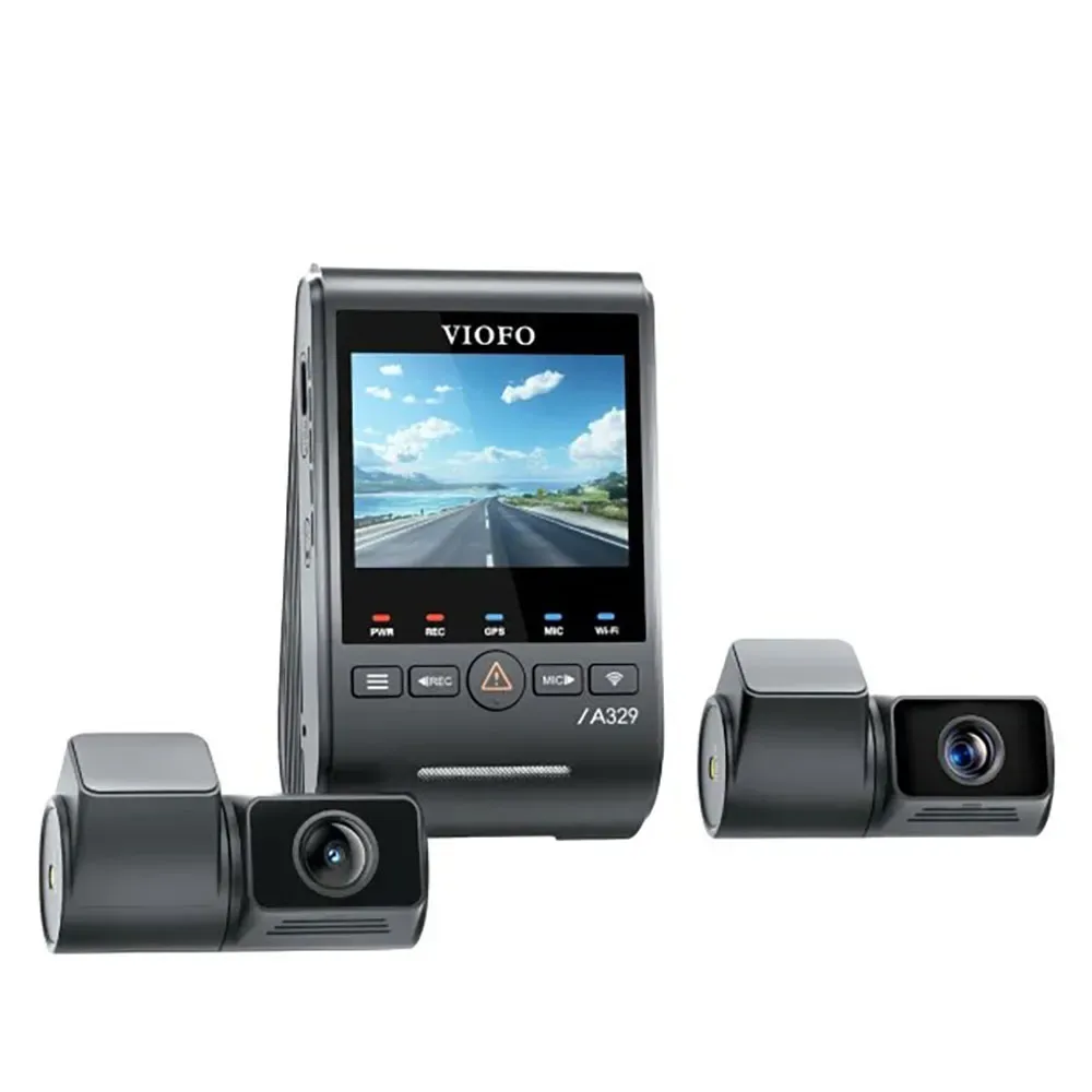 A329t 3ch Gps Dashcam fra VIOFO – produktbillede