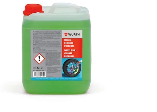 Velgenreiniger Premium - Premium velgenreiniger x 1 st Inhoud 5 l - Waarschuwing H302, H319, H317, H290, H301, H312, H412, H318, H330, H315, H400, H410, H311, H314, H071 P270, P272, P280, P333 + P313, P337 + P313, P362 + P364