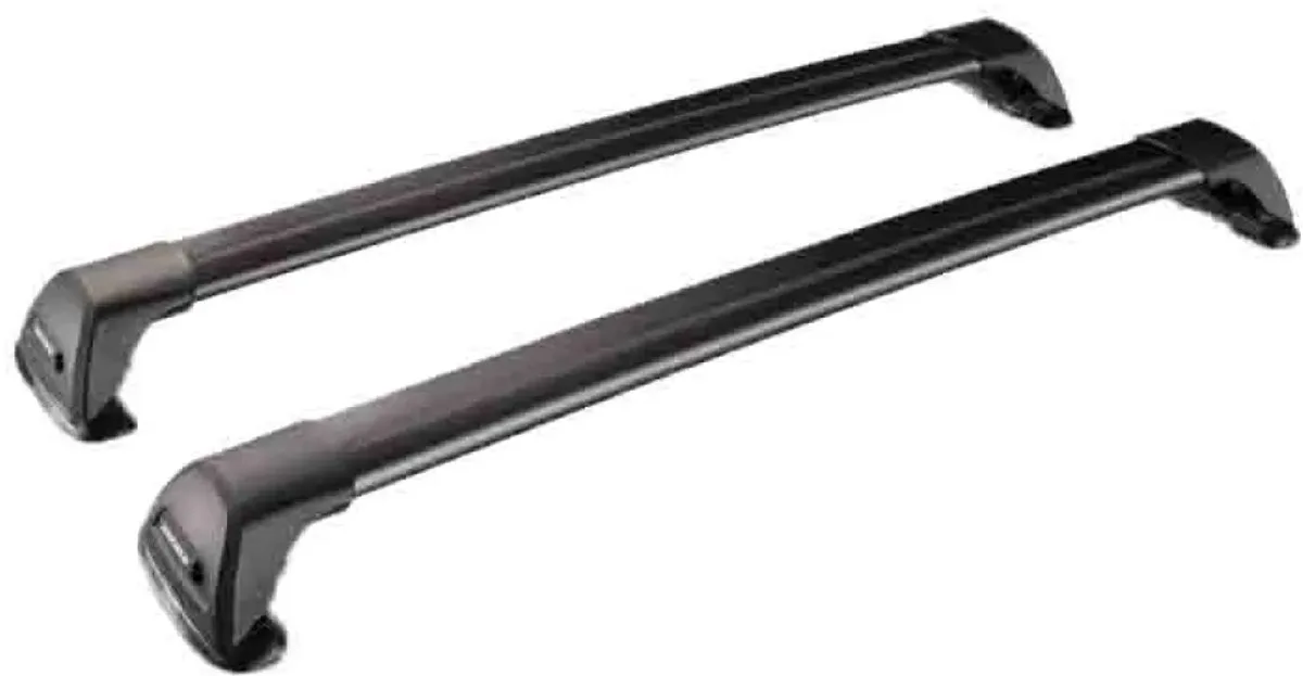 Flushbar Dakdragers 2 Eenheden Zilver 85 cm de Yakima en Noir – photo produit