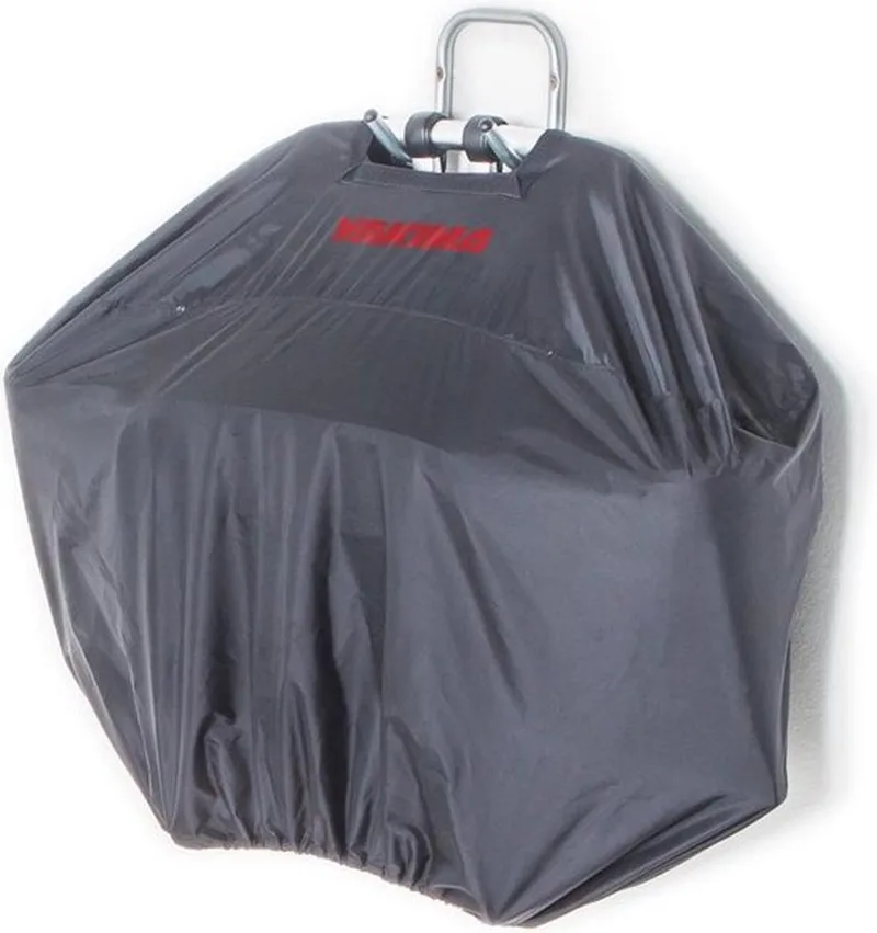 Tesla Model 3 S X en Y Fietsendrager Yakima Clickcover Just Click Storage Cover Auto Accessoires van Yakima in Grijs – productfoto