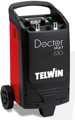 Acculader en Druppellader en Starter - DOCTOR START 630 230V 12-24V