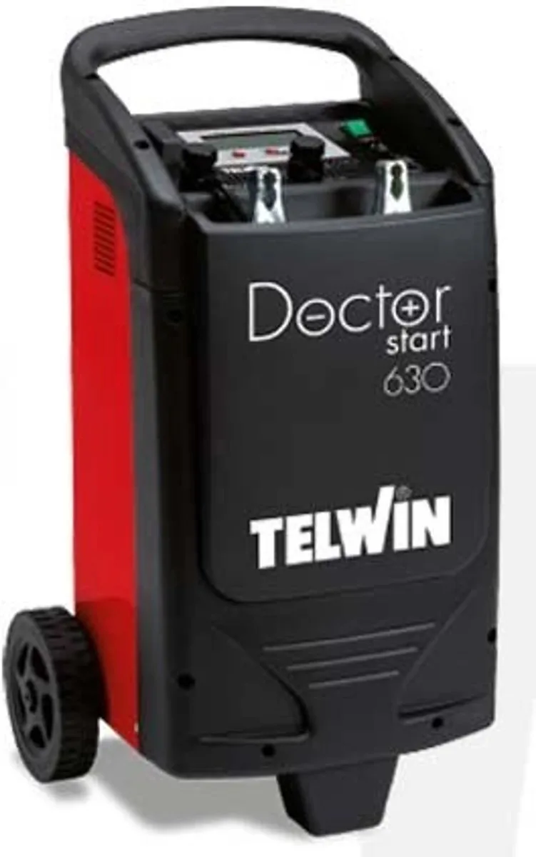 Acculader en Druppellader en Starter - DOCTOR START 630 230V 12-24V van Telwin – productfoto